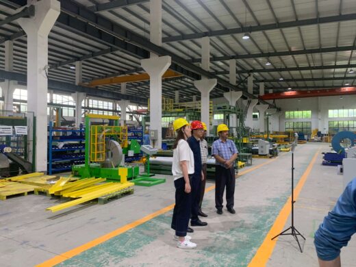 Welcome Indian Clients To Visit Our Factory