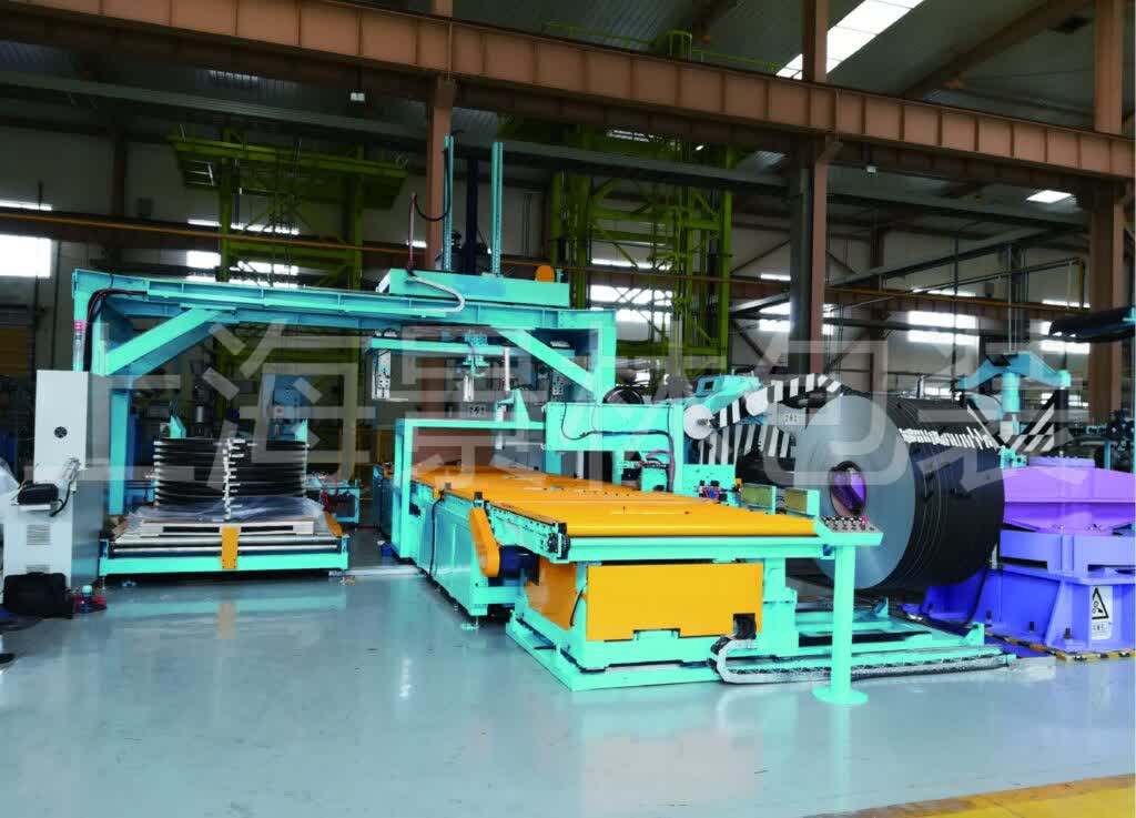 Automatic Horizontal Steel Coil Packing Line