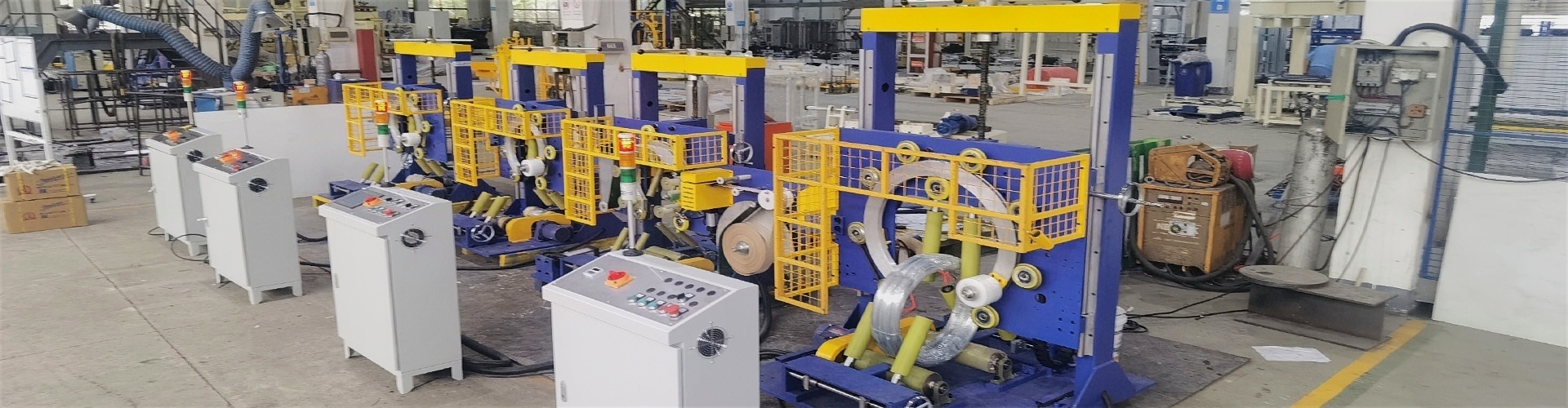 Pipe Coil Wrapping Machine
