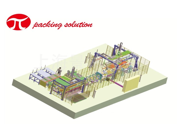 Copper Tube Carton Packaging Line