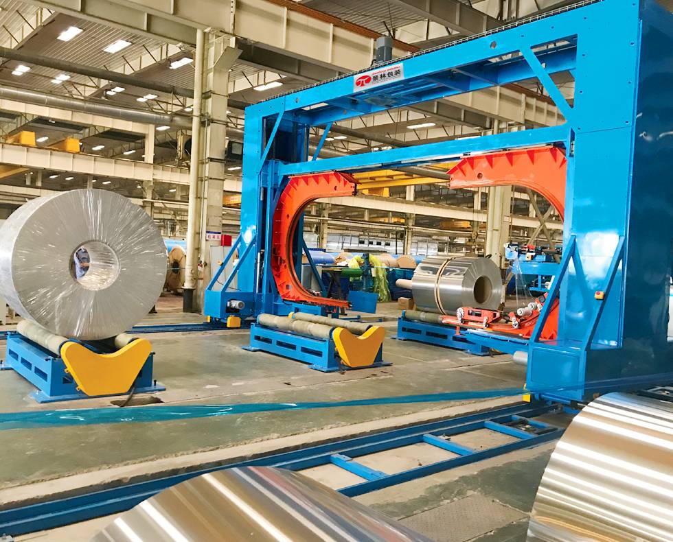 Wide Size Steel/Aluminum Coils Packing