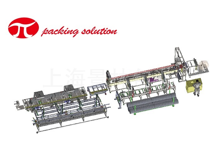Plastic Pipe Bagging And Packing Line